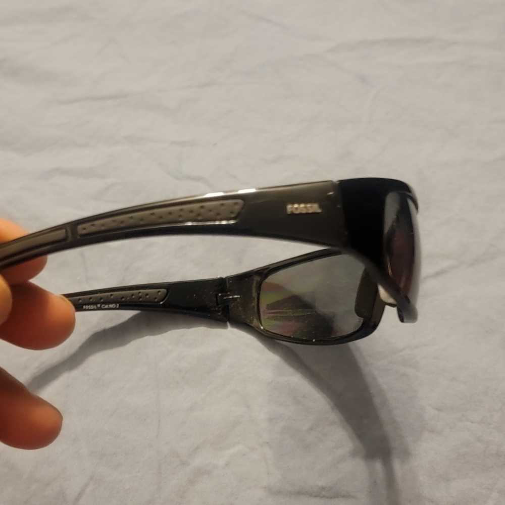 Fossil Gray and Black Sunglasses